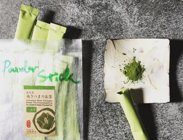 新発売！「緑茶パウダー スティック」｜CAFE 大阪茶会
