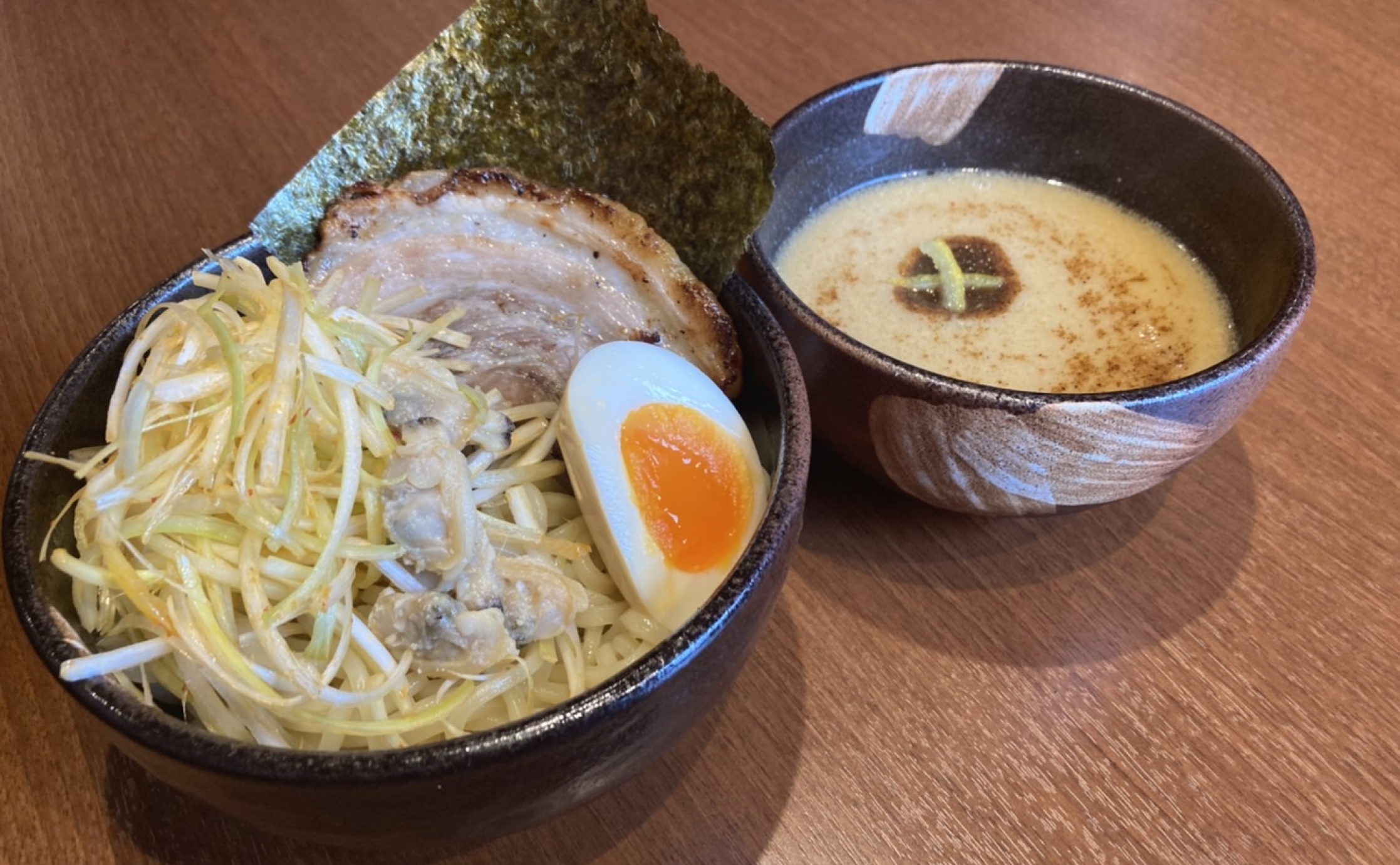 期間限定！江戸前味噌つけ麺のご紹介💛｜Alcocca梅田 大阪