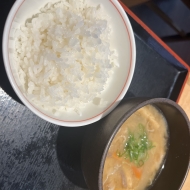 お財布に優しい豚汁定食🐷