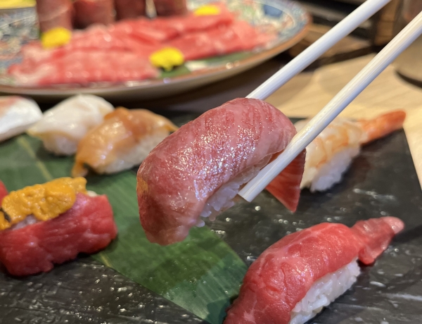 近江牛にお寿司も食べ放題の素敵なコース！