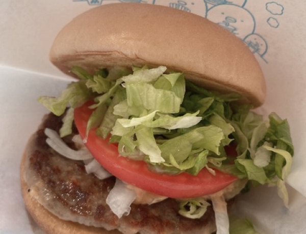 お初の野菜バーガー