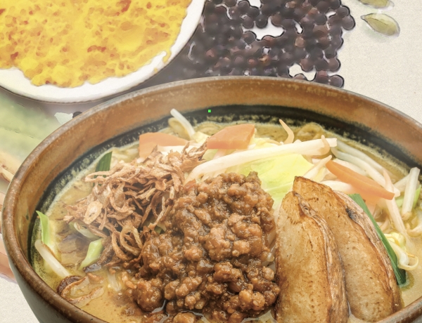 残りわずか！本当に時々しかできないカレー×味噌の北海道野菜カレーらーめんやってます！