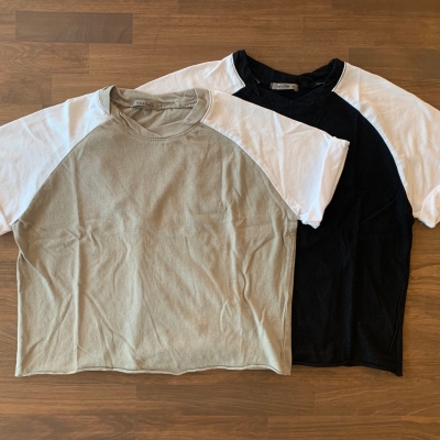 Bien a Bien CREMA Tシャツ\2,200(tax in)【color beige,black】【size 80~120cm】