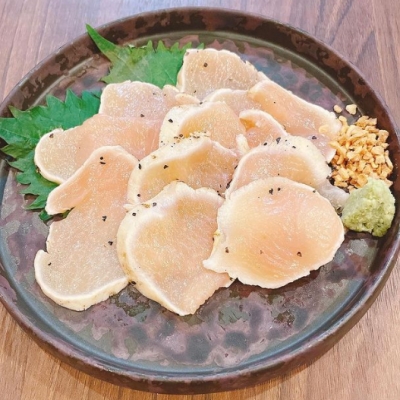 鶏ムネ肉のたたき