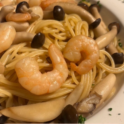 海老とキノコの醤油バター|LIBERALE PASTA(リベラーレ パスタ)